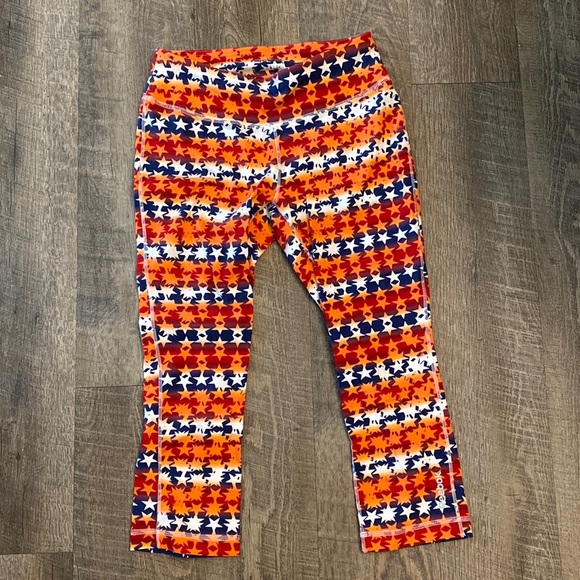 Reebok Stars & Stripes athletic leggings - Picture 2 of 2